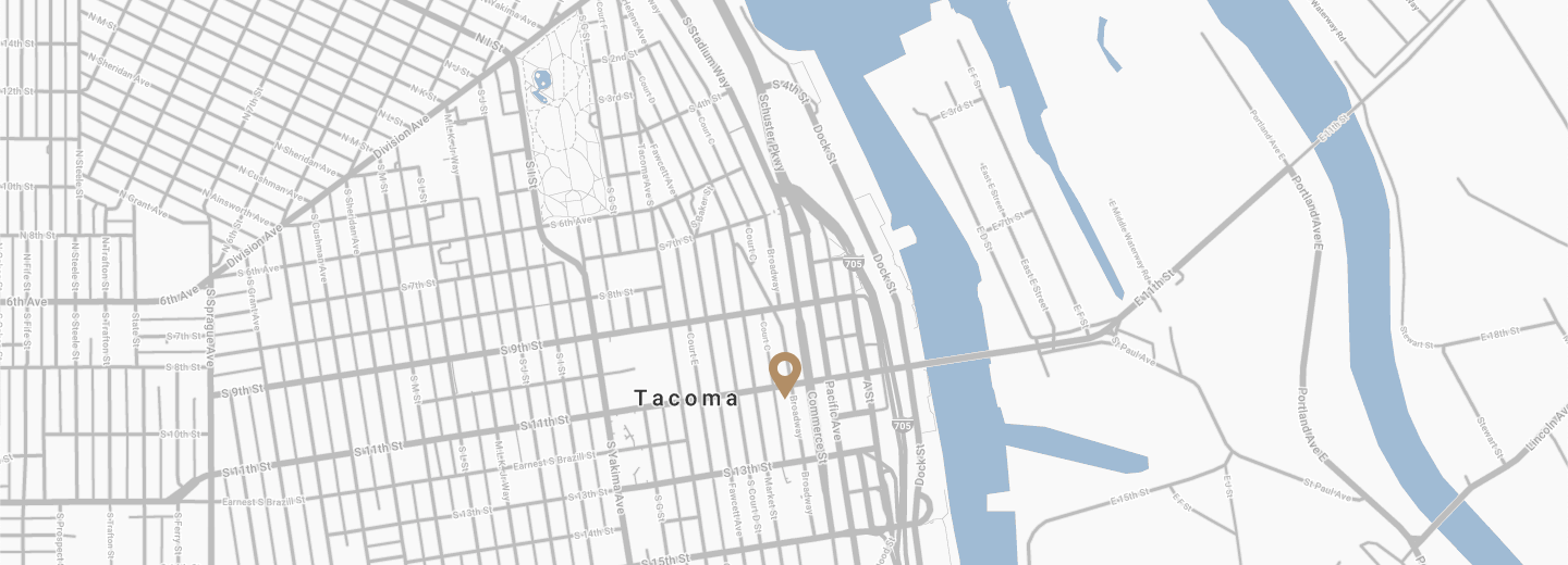 Tacoma Office map